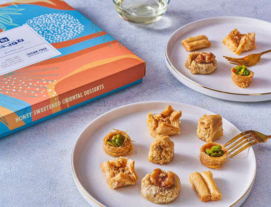 Assorted Oriental Treats Sweetened With Honey Box-Koueider