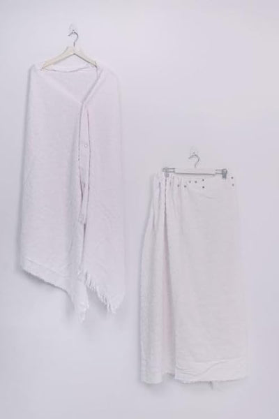 طقم إحرام للحج و العمرة قطن مصري فاخر 100% من طواف