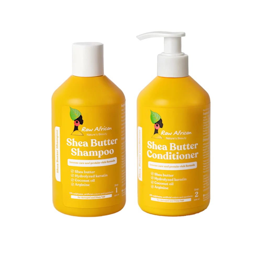 Raw African Shampoo & Conditioner