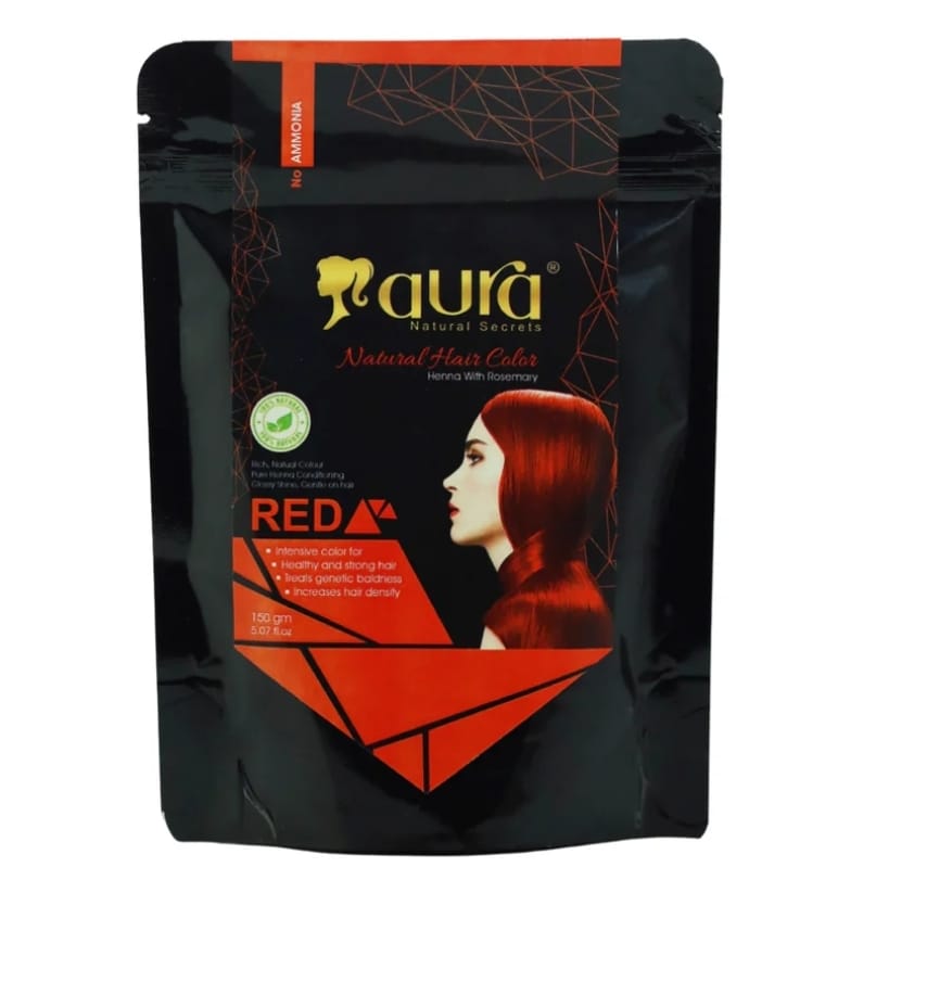 Aura hair color package