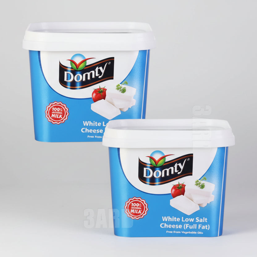 Domiaty low salt soft white cheese 100% Natural جبن دمياطي ابيض طري ملح خفيف