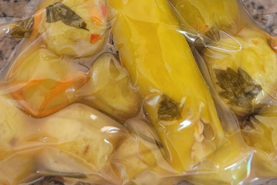 زيتون تفاحي مخلل بيتي ١ك