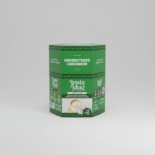 Instamag Instant Coffee with Powdered Milk- 12 Sachets