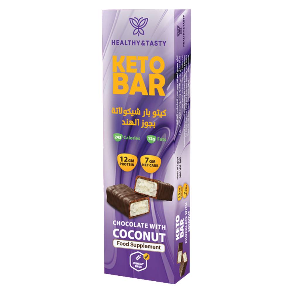 Keto Bar Healthy & Tasty كيتو بار
