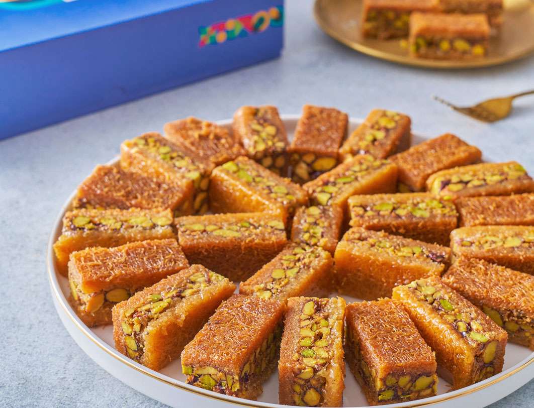 Koueider-Belorya - Pistachio Kunafa كنافة بلورية فستق