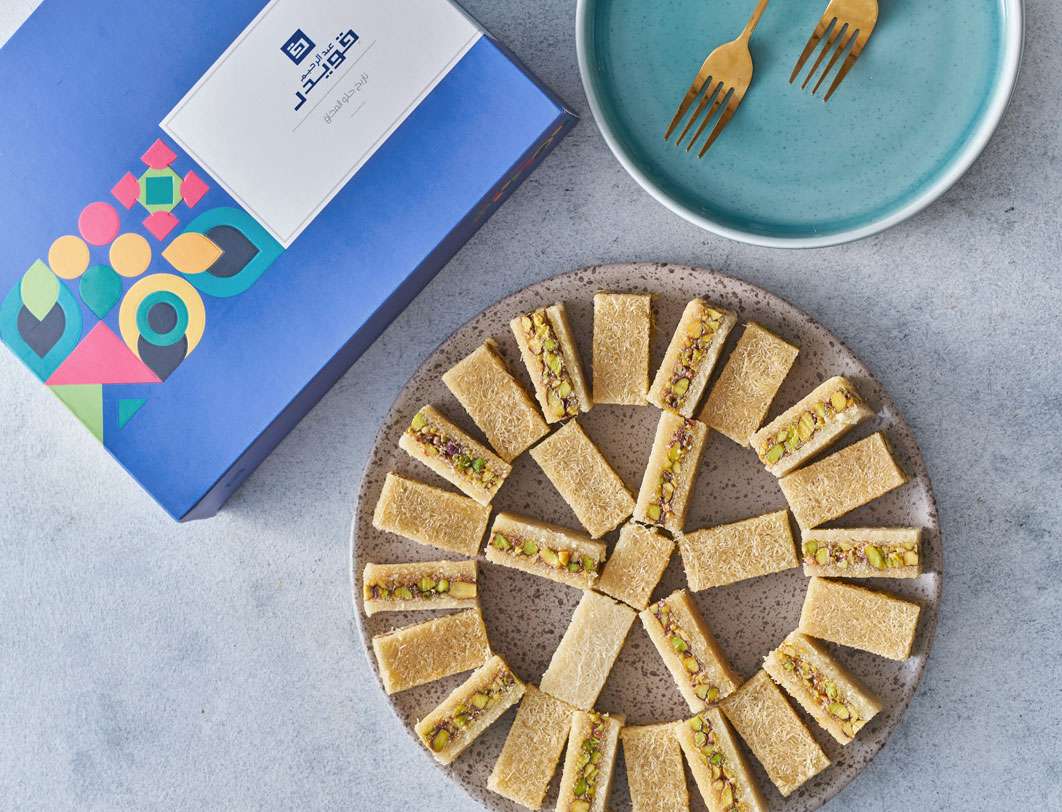 Koueider-Belorya - Pistachio Kunafa كنافة بلورية فستق