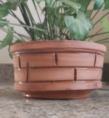 Mini Tagine 13x7cm-طاجن فخاري صغير