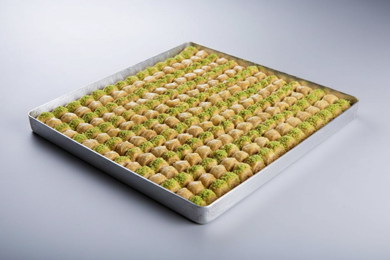 Simonds Bklava Kol wi Ashkor Metal box بقلاوة كل و اشكر سيموندس