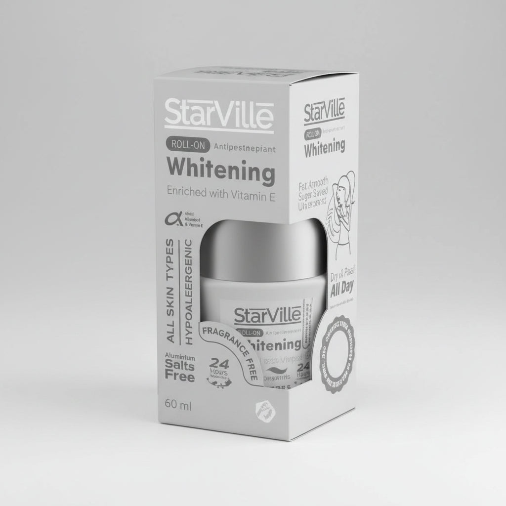 Starville Whitening Roll-On 60 ml بدون عطر