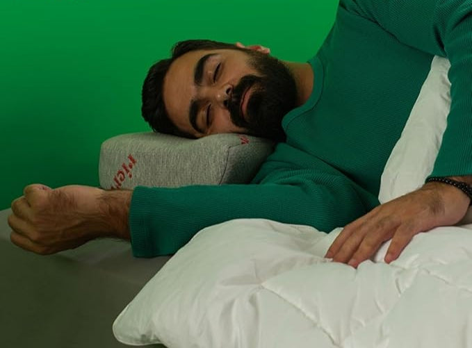 Waved Neck Side Sleepers Pillow