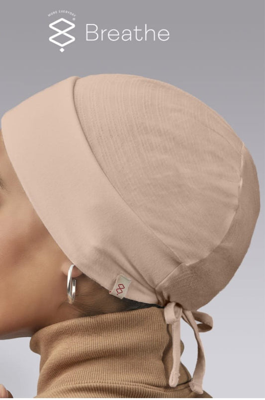 Breathe Comfort Bandana NOIR, BLANC et NUDE Lot de 3