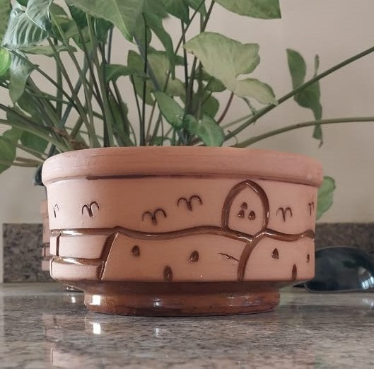 Small Tagine 16x9cm طاجن فخار