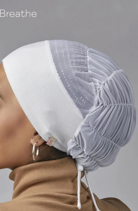 Bandana Breathe Flow NOIR, BLANC et BLANC CASSÉ Lot de 3