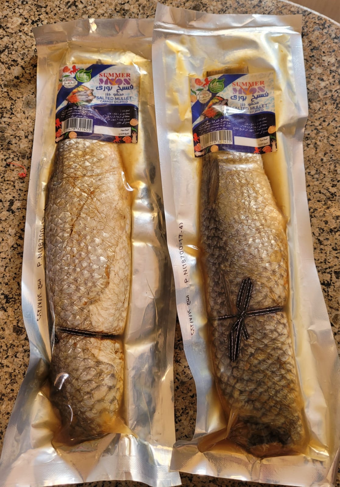 فسيخ فى امريكا Premium Cleaned & Salted Mullet