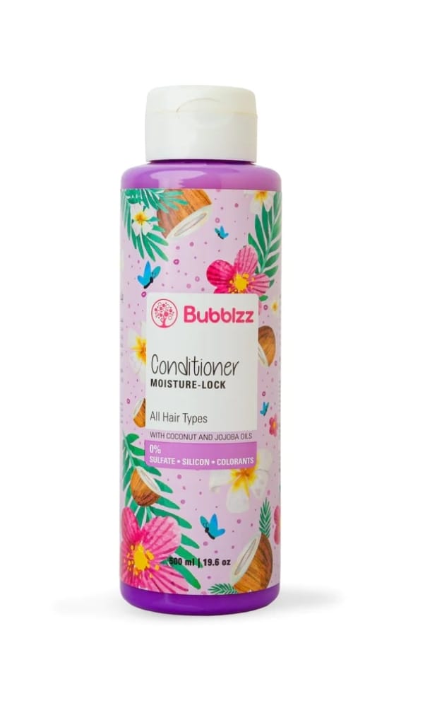 Bubblzz-Moisture Lock Shampoo & Conditioner for all Hair Types Bundle