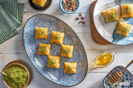 Turkish Baklava With Pistachio 0.9kg Koueider