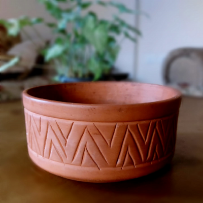 Tagine 12x25cm طاجن فخار غير مطلي