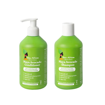 Raw African Shampoo & Conditioner