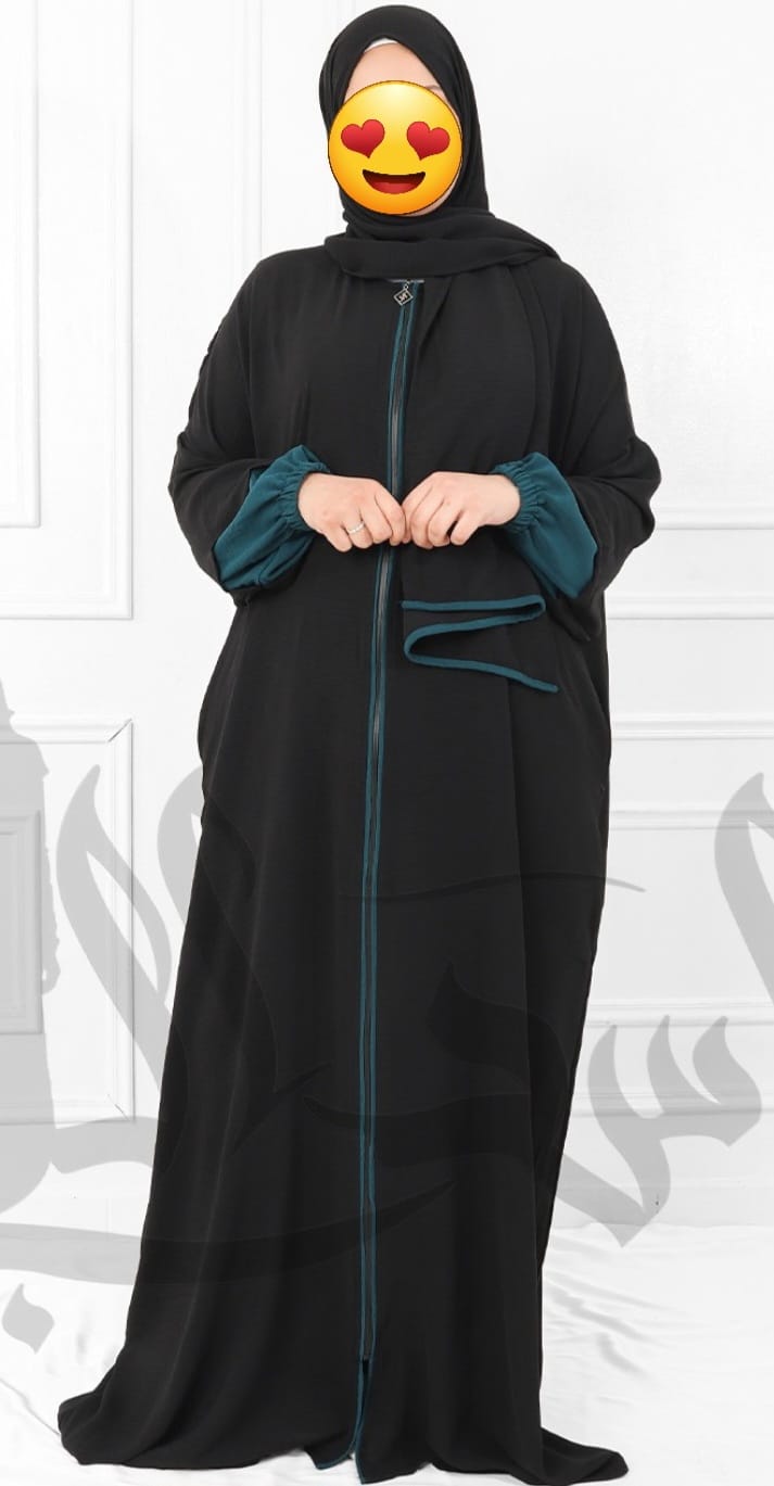 Esdal Abaya With Scarf-Esdal & More اسدال عباية من اسدال اندمور