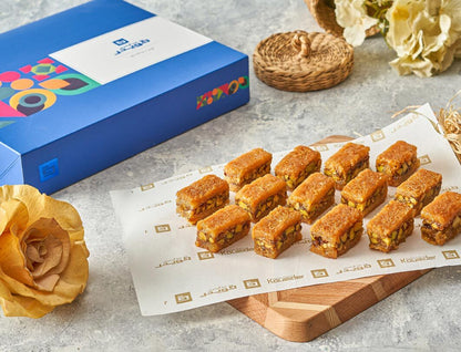 Koueider-Belorya - Pistachio Kunafa كنافة بلورية فستق 