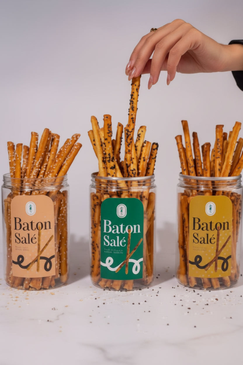 La poire-Cumin or Black Seed  Baton Salé باتون ساليه لابوار