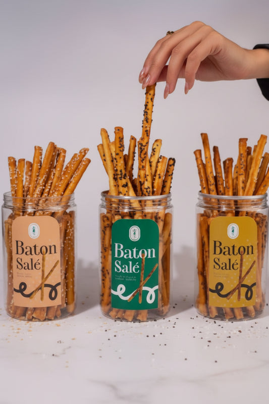 La poire-Cumin or Black Seed  Baton Salé باتون ساليه لابوار