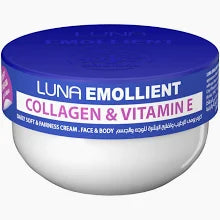 Luna Emollient Soft Cream Vitamin E & Collagen لونا بالكولاجين