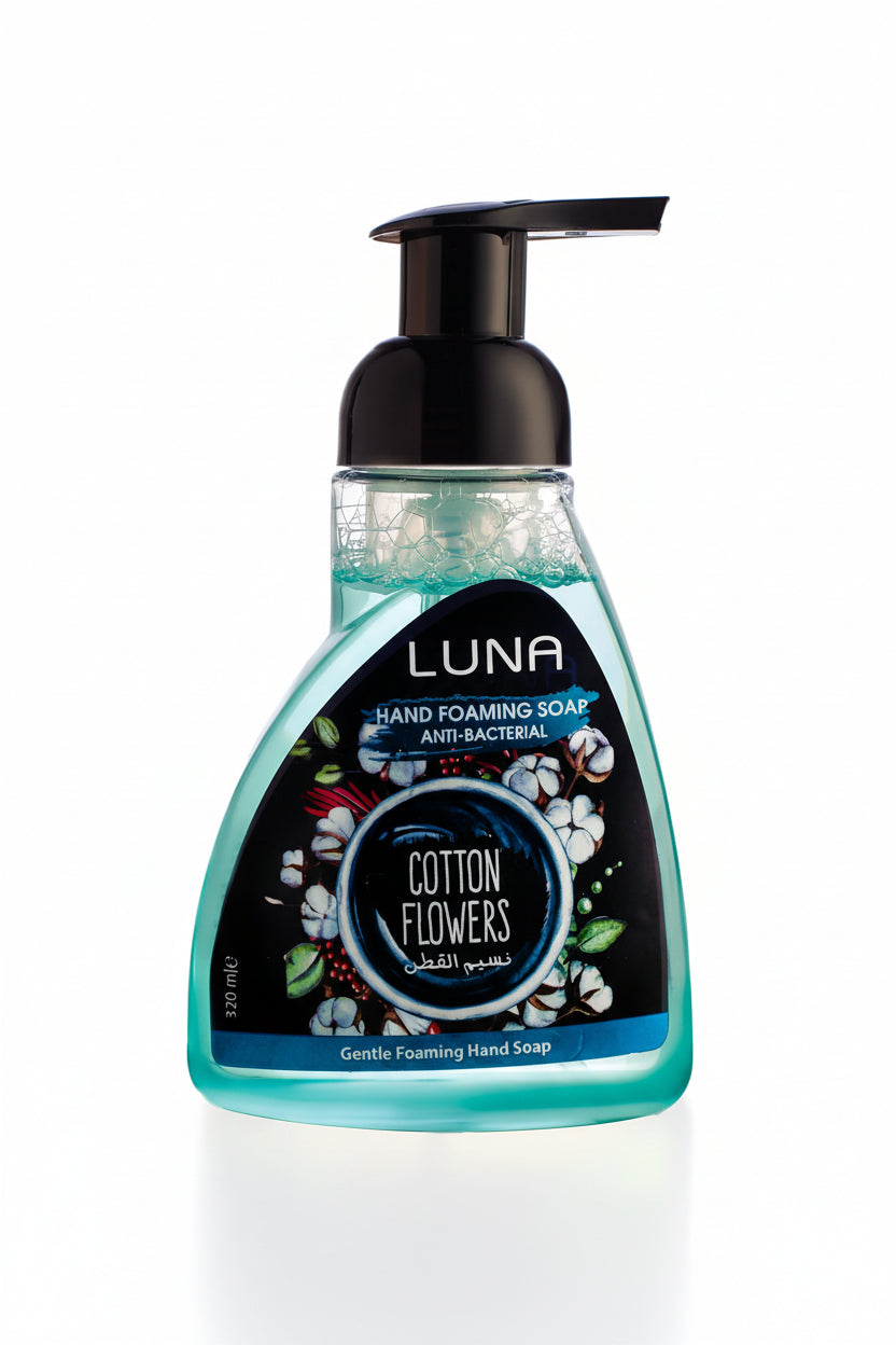 Luna Hand foaming anti-bacterial 320 ml cotton flowers