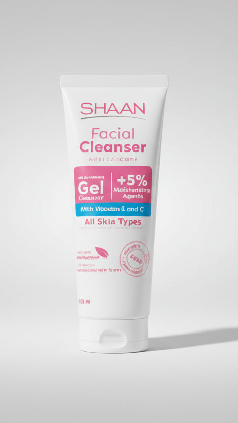 SHAAN Facial Cleanser Antioxidant Gel With Vitamins E & C  شان غسول البشرة