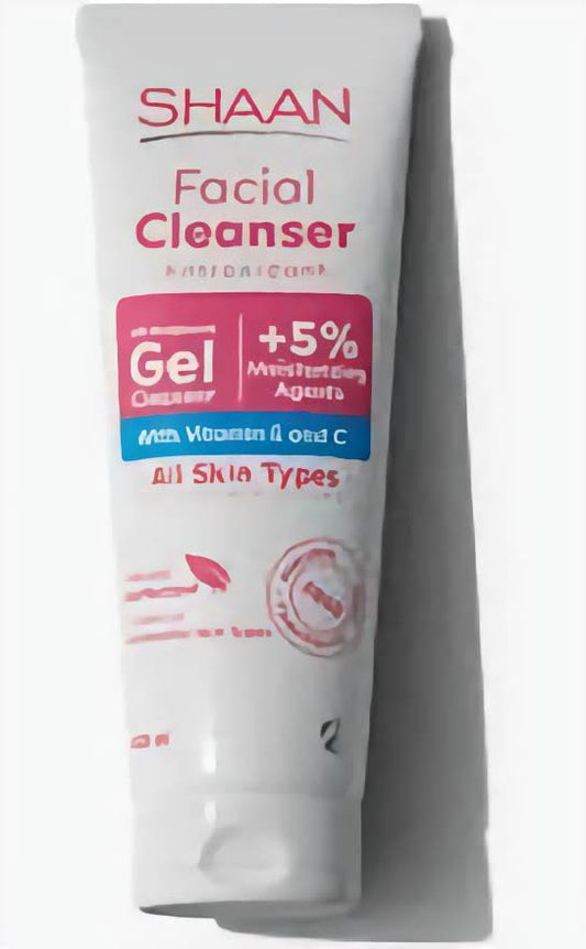 SHAAN Facial Cleanser Antioxidant Gel With Vitamins E & C  شان غسول البشرة