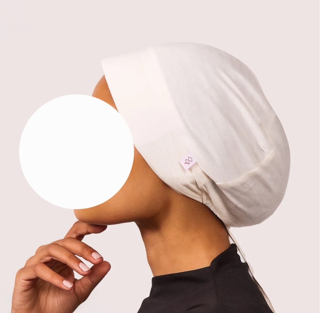 Breathe Contour Bandana  WHITE and OFF-WHITE Pack of 3