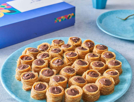 Kunafa Aswar With Nutella-كنافة اساور نوتيلا