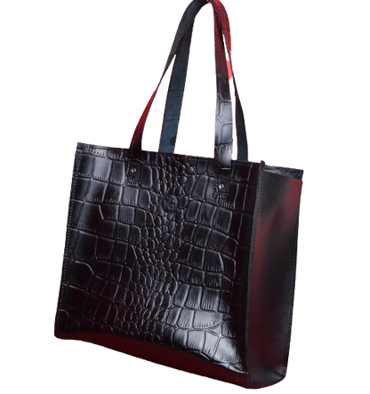 NG Black Leather Women Bag-شنطة, حقيبة جلد طبيعي 100%