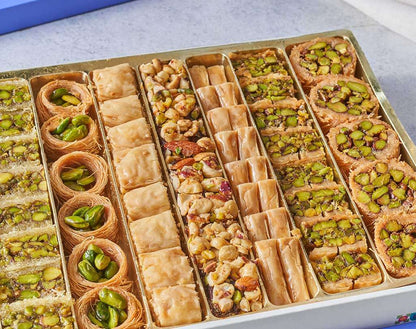 Pistachio Oriental Sweets Small Box 1 Kg Koueider
